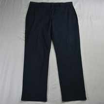 English Laundry 38 x 32 Dark Blue Hidden Zip Pocket Tapered Mens Chino Pants - £11.79 GBP
