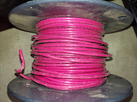 23DD46 GCC WIRE, 14 AWG RED THHN, 150&#39;, 11/95 DATED, 3#2 AS IS, NEW OTHER - $26.12