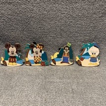 WDW Walt Disney Pin Spotlight Series Set Tiki LE 1000 Mickey Minnie Goofy KG - £116.81 GBP