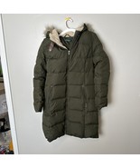 LAUREN RALPH LAUREN Jacket Parka Ladies Size S Green Hooded Lined - $44.34 CAD