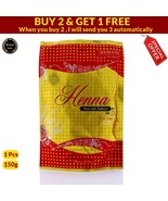 1× Hemani Henna Red with Saffron Color Natural hair Dye Powder 150g حنة... - £12.17 GBP