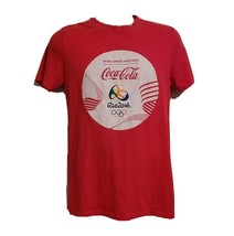 2016 Coca Cola Rio Womens Medium Red TShirt - £11.68 GBP