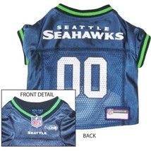 NFL Pet Wear Team Jersey Seattle Sea Hawks Pet Shirt Clothes Size L - NEW - £14.23 GBP