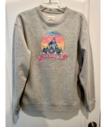 Disney Parks WDW Cinderella Castle Sweatshirt Stoney Clover Lane Gray Sm... - $162.46 CAD