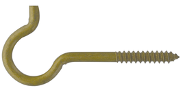 Hardware Essentials 322606 Fg-Cling Hook, Gold, 0.307 in. x 4-15/16 in.,... - $13.61