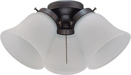 Westinghouse Lighting 7785000 Three-Light Led Cluster Ceiling Fan Light, White - $61.99