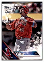 2016 Topps Holiday Albert Pujols  Los Angeles Angels #HMW164 Baseball
  card   M - $2.90