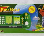 MGA Pro Golf Electronic LCD Video Game Dual Screen With Zipper Case - £11.55 GBP