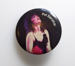 Pat Benatar Badge Pinback Button Original Vintage Sexy Pop Hard Rock Mus... - $18.62