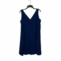 Lauren Ralph Lauren Sleeveless V-Neck Casual Lined Shift Dress Women 12 ... - $32.25