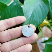 Vintage Silver French Française Republique Coin Pendant - £30.91 GBP