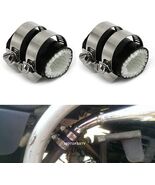 High Temp Exhaust Couplings Clamps 1&quot;ID For 1x Banshee YZF350 YFS200 Black - $28.15 CAD