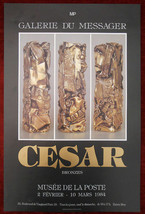 Original Poster France La Poste&#39;s Museum Cesar Exhibit - £74.65 GBP