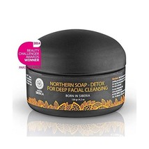 Natura Siberica Northern Detox Soap With Charcoal Deep Cleansing Purifyi... - £31.06 GBP