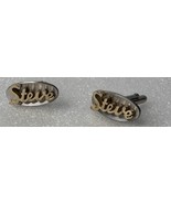 Pair Of Vintage Personalized &quot;Steve&quot;  SWANK Cuff Links Silver/Gold Tone - $27.14 CAD