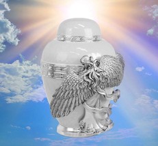 Angel of Grief® White Adult Cremation Urn - £151.87 GBP