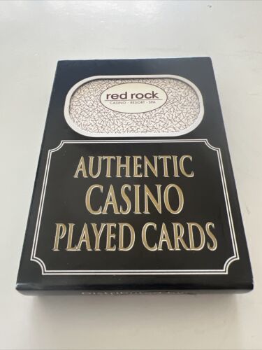 Red Rock Casino Cancelled Playing Cards