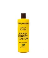Pure Jamaican Cocoa Butter Hand &amp; Body Lotion 16oz - £12.49 GBP