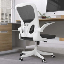 Ergonomic Office Chair with Lumbar Support &amp; Flip Up Arms Home Office Desk Chair - £195.54 GBP+