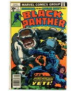 Black Panther 5 VF 7.5 Bronze Age Marvel 1977 Jack Kirby Yeti - £47.34 GBP