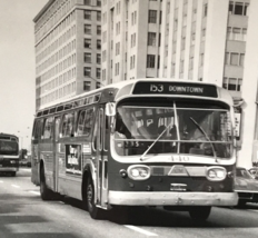 Chicago Transit Authority CTA Bus #440 Route 153 Downtown Photo - £7.44 GBP