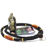 Thai Jewelry Amulet Necklace Guwen Noy Royraan Maha Chok Mahalaab Pendant - $78.88