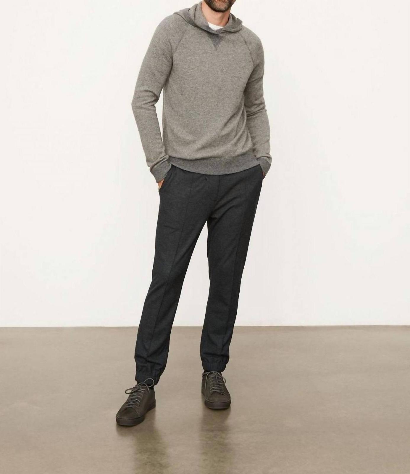 Vince birdseye raglan popover hoodie size L - $117.81