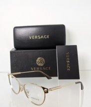Brand New Authentic Versace Eyeglasses MOD. 1277 1252 54mm Gold 1277 Frame - $148.49
