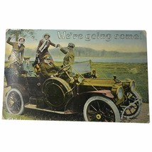 &quot;We&#39;re going some&quot;, series 1801, 1915, vintage postcard - £15.89 GBP