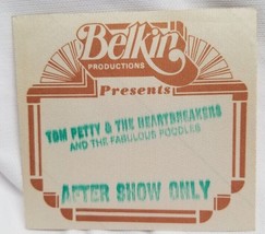 TOM PETTY - VINTAGE ORIGINAL 1979 CLOTH CONCERT BACKSTAGE PASS - $20.00