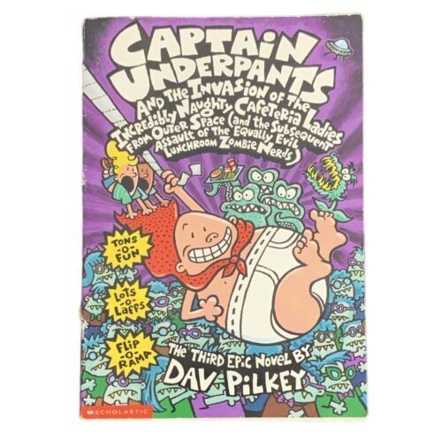 Captain Underpants and the Invasion of the Incredibly Naughty Cafeteria ... - $5.55