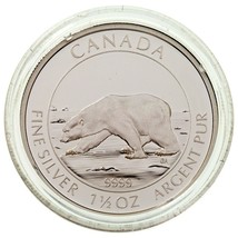 2013 Canadá Dólar Polar Oso Prueba Moneda de Plata Con / Caja Y COA - $147.50