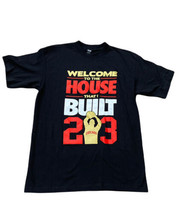 Michael Jordan T-Shirt sz M Basketball Welcome to the House... Black Vintage New - £16.27 GBP