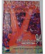 Woodstock 94 The Guide Magazine Saugerties NY 7*5 Inch Artists Layout VG... - $17.51 CAD