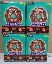 96 Keurig Donut Shop Snickers K-Cups Coffee Pods The Original Donut Shop... - $56.99