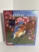 Audubon Eastern Bluebird II, 500 Piece Puzzle, Buffalo Games, New in Sea... - $19.78