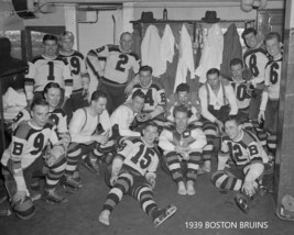 BOSTON BRUINS 1939 TEAM 8X10 PHOTO HOCKEY PICTURE NHL - £3.88 GBP