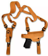 Fits Taurus 24/7 9mm/45 ACP 4.20”BBL Suede Shoulder Holster Single Mag #1060# RH image 2
