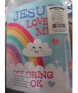 Jesus Loves Me: 5x8 Coloring Books Set Of 12 With Crayons New In Package... - £7.77 GBP