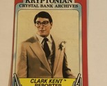 Superman II 2 Trading Card #3 Christopher Reeve - £1.55 GBP