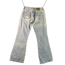 Vintage Silver Jeans Womens Size 32 34 Light Wash Distressed Bootcut Jeans - £15.80 GBP