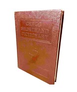 Gregg Shorthand Dictionary Anniversary Edition Hardcover 1930s Revised 1958 - $20.90