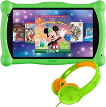 Kids Learning Tablet and Kids Headphone Bundle V10 Android 11 Tablet with Stylus - £147.46 GBP