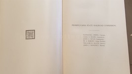 1910 antique PENNSYLVANIA STATE RAILROAD COMMISSION REPORT hc prr - $84.10