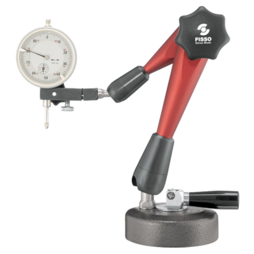 Fisso Strato M-28 F + V 8mm Articulated Gage Holder Arm With Vacuum Base - $555.20