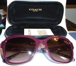 Coach Women&#39;s sunglasses HC 8232L1010 T  550913  56/17 140 3N - NEW - $64.99
