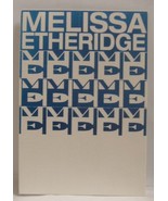 MELISSA ETHERIDGE - VINTAGE ORIGINAL CONCERT TOUR CLOTH BACKSTAGE PASS - $13.70 CAD