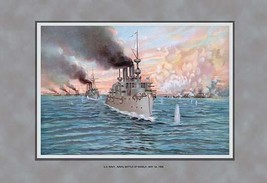 Navy Battle of Manila by Werner - Art Print - £17.23 GBP+