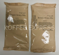 Gravy Mix  Instant Brown (2 bags/15 oz ea) - Farmer Brothers #042079-2 - £27.52 GBP