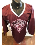 Adult Small Lacrosse Jersey Timbits Braves Lacrosse #9 - $171.86 MXN